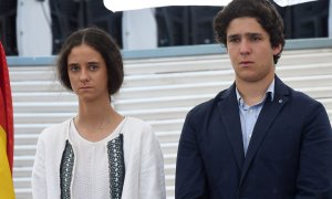 Victoria Federica y Froilán de Marichalar en el verano de 2017 en Sotogrande.