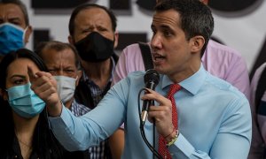 El jefe del Parlamento de Venezuela, Juan Guaidó.