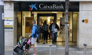 Una oficina de Caixabank.