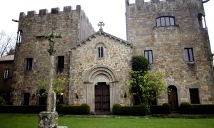 Fachada del Pazo de Meirás.