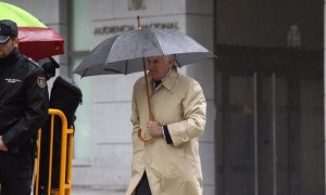 El extesorero del PP Luis Bárcenas entrando a la Audiencia Nacional en una imagen de archivo.