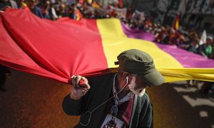 Manifestación por la República en el año 2013.