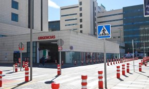 El Hospital Clínico San Cecilio de Granada.