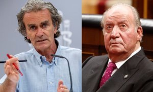 Fernando Simón y Juan Carlos I