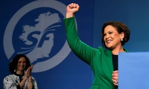 Mary Lou McDonald, líder del Sinn Féin.