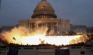 Seguidores de Trump irrumpen en el Capitolio.