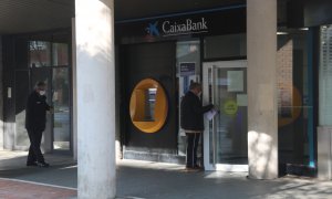 Imatge d'una oficina de Caixabank.