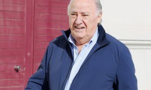 Amancio Ortega, en una imagen de archivo, en A Coruña.