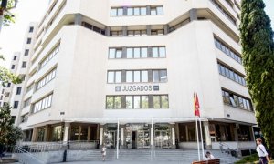 Imagen de los juzgados de instrucción ubicados en la Plaza de Castilla de Madrid