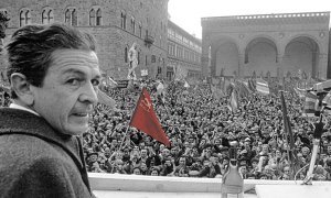 Enrico Berlinguer, líder del Partido Comunista Italiano, logró el 34% de los votos en las elecciones de 1976.