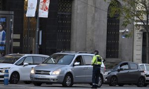 Policía madrid multa