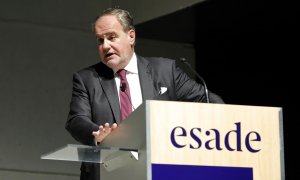 El presidente de Damm, Demetrio Carceller Arce, en Matins Esade.