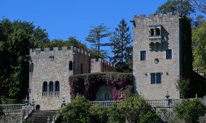 Fachada del Pazo de Meirás