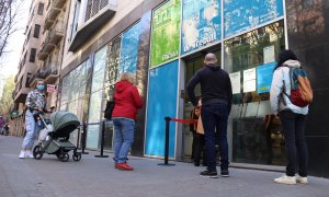 Oficina de Treball al carrer Sepúlveda de Barcelona.