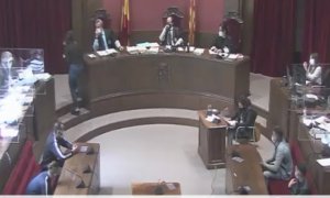 Imagen del juicio contra la manada de Sabadell