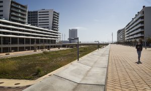 Façana marítima de Badalona.