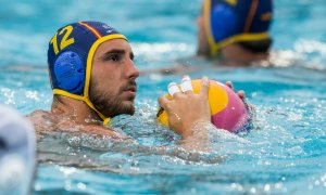 El jugador de Waterpolo Víctor Gutiérrez.