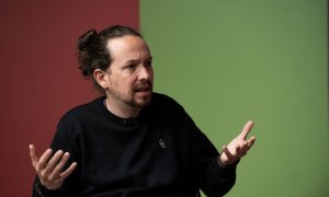 Pablo Iglesias, candidato de Podemos a las elecciones de la Comunidad de Madrid.