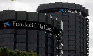 Sede de CaixaBank en Barcelona.