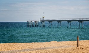 El Pont del Petroli de Badalona.