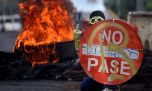 Protestas en Cali contra las políticas económicas de Duque y la violencia policial.