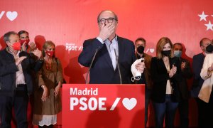 El candidato del PSOE a la Presidencia de la Comunidad de Madrid, Angel Gabilondo