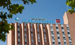 Fachada del Hospital 12 de Octubre, en una imagen de archivo.