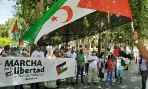 marchas por la libertad del pueblo saharaui