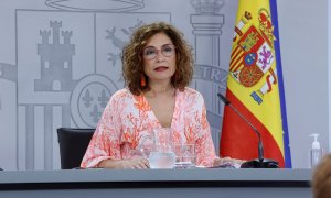 La portavoz del Gobierno, María Jesús Montero.