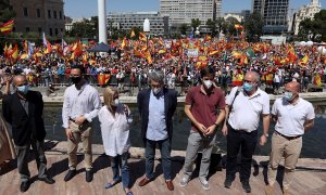 Manifestación Plaza de Colón