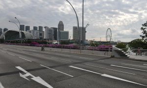 Calles de singapur.