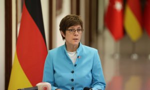 Imagen de archivo de la ministra de Defensa de Alemania, Annegret Kramp-Karrenbauer. - REUTERS