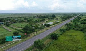 Una de las autopistas que Sacyr construye en Colombia.