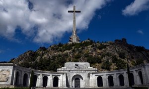 Vista del Valle de los Caídos. AFP/Óscar del Pozo