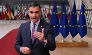 El presidente del Gobierno, Pedro Sánchez