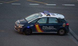 Automóvil de la Policía Nacional.