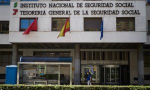 Una sede del Instituto Nacional de la Seguridad Social (INSS) en Navarra.