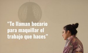 Lucía cuenta su experiencia como becaria en el especial de 'Jóvenes en red'