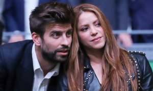 La cantante Shakira y su marido Piqué.