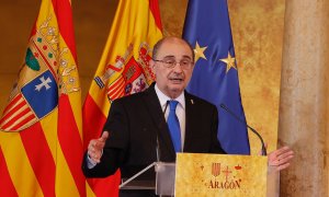 El presidente del Gobierno de Aragón, Javier Lambán.