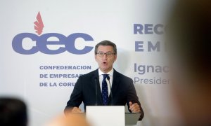 El presidente de la Xunta de Galicia, Alberto Núñez Feijóo.