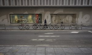 Vista de una tienda El Corte Inglés  en Pamplona. E.P./ Eduardo Sanz