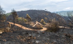 extinción helicóptero incendio