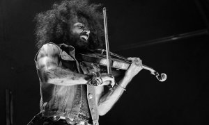 Ara Malikian al seu concert a les Nits del Fòrum, d'aquest dijous 2 de setembre.