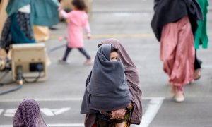 30/08/2021 Refugiados afganos en Ramstein, Alemania