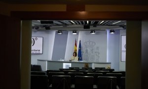 La ministra de Sanidad, Carolina Darias, durante la rueda de prensa posterior al Consejo Interterritorial del Sistema Nacional de Salud, a 28 de julio de 2021.