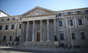 27/05/2020.- Imagen de archivo de la fachada del Congreso de los Diputados. Eduardo Parra / Europa Press