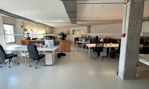 Un espai de 'coworking' de Barcelona.