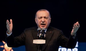 24/03/2021 El presidente de Turquía, Tayyip Erdogan