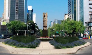 Visualización del proyecto de la escultura 'La joven de Amajac'